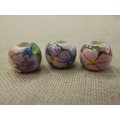 10mm　花*濃ピンク*パープル